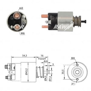 ΜΠΟΥΤΟΝ  ΜΙΖΑΣ  ZM 1391  ΕΦΑΡΜΟΓΗ  VALEO