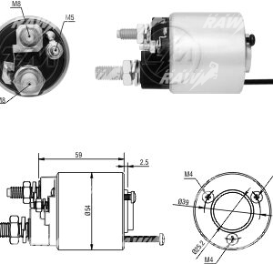 ΜΠΟΥΤΟΝ ΜΙΖΑΣ ΖΜ 1-591 ΕΦΑΡΜΟΓΗ VALEO