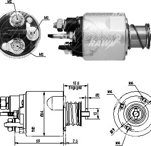 ΜΠΟΥΤΟΝ  ΜΙΖΑΣ  ΖΜ 5-494  ΕΦΑΡΜΟΓΗ  VALEO
