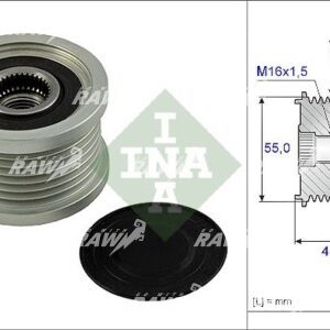 ΤΡΟΧΑΛΙΑ  INA  F-550879.01  ΕΦΑΡΜΟΓΗ  VALEO