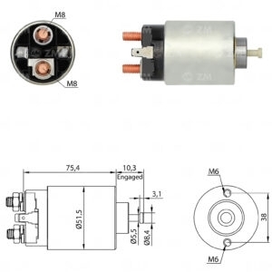 ΜΠΟΥΤΟΝ  ΜΙΖΑΣ  ZM 1698  ΕΦΑΡΜΟΓΗ  MITSUBISHI
