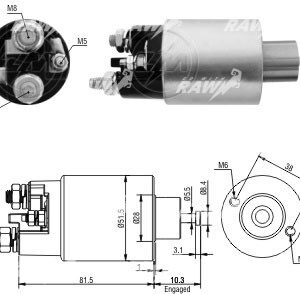 ΜΠΟΥΤΟΝ ΜΙΖΑΣ ΖΜ  1-993    ΕΦΑΡΜΟΓΗ MITSUBISHI