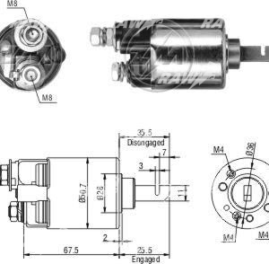 ΜΠΟΥΤΟΝ  ΜΙΖΑΣ  ΖΜ  606   ΕΦΑΡΜΟΓΗ  MITSUBISHI