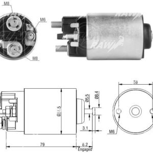 ΜΠΟΥΤΟΝ  ΜΙΖΑΣ ΖΜ  3993  ΕΦΑΡΜΟΓΗ MITSUBISHI