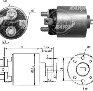 ΜΠΟΥΤΟΝ  ΜΙΖΑΣ  ΖΜ  411   ΕΦΑΡΜΟΓΗ  HITACHI
