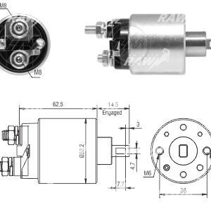 ΜΠΟΥΤΟΝ  ΜΙΖΑΣ  ΖΜ 3-710  ΕΦΑΡΜΟΓΗ  HITACHI