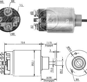 ΜΠΟΥΤΟΝ  ΜΙΖΑΣ  ΖΜ 1-860  ΕΦΑΡΜΟΓΗ DELCO