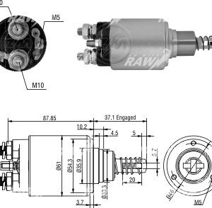 ΜΠΟΥΤΟΝ  ΜΙΖΑΣ   RAW  236645    ΕΦΑΡΜΟΓΗ  BOSCH