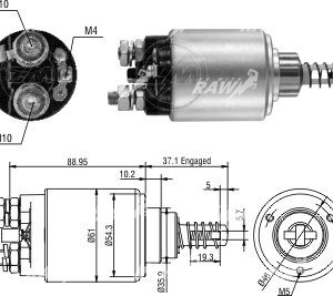 ΜΠΟΥΤΟΝ  ΜΙΖΑΣ  ΖΜ  2-639  ΕΦΑΡΜΟΓΗ  BOSCH