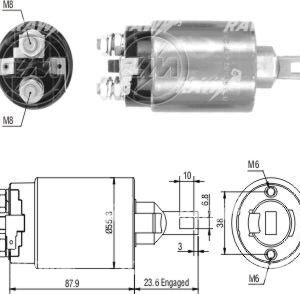 ΜΠΟΥΤΟΝ ΜΙΖΑΣ ΖΜ 896  ΕΦΑΡΜΟΓΗ MITSUBISHI