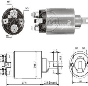 ΜΠΟΥΤΟΝ  ΜΙΖΑΣ  ZM 894  ΕΦΑΡΜΟΓΗ  MITSUBISHI