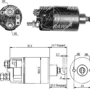 ΜΠΟΥΤΟΝ  ΜΙΖΑΣ  ZM 660  ΕΦΑΡΜΟΓΗ  DENSO
