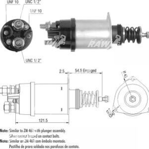 ΜΠΟΥΤΟΝ  ΜΙΖΑΣ  ZM 361  ΕΦΑΡΜΟΓΗ  DELCO REMY