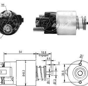 ΜΠΟΥΤΟΝ  ΜΙΖΑΣ  ZM 391  ΕΦΑΡΜΟΓΗ  VALEO