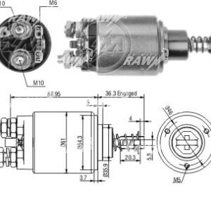 ΜΠΟΥΤΟΝ  ΜΙΖΑΣ  ZM 539   ΕΦΑΡΜΟΓΗ  BOSCH