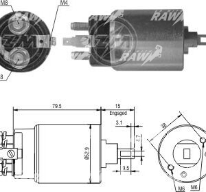 ΜΠΟΥΤΟΝ  ΜΙΖΑΣ  ΖΜ 1-981  ΕΦΑΡΜΟΓΗ  HITACHI