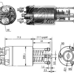 ΜΠΟΥΤΟΝ ΜΙΖΑΣ ΖΜ 3-651  ΕΦΑΡΜΟΓΗ MARELLI