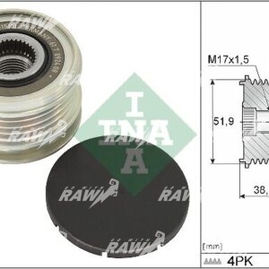 ΤΡΟΧΑΛΙΑ  ΙΝΑ  F-615151  ΕΦΑΡΜΟΓΗ  MITSUBISHI
