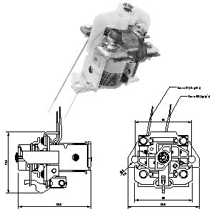 ΜΠΟΥΤΟΝ  ΜΙΖΑΣ  ZM  3-903  ΕΦΑΡΜΟΓΗ  BOSCH