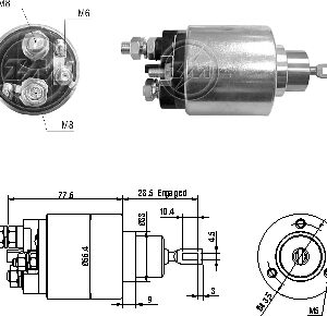 ΜΠΟΥΤΟΝ  ΜΙΖΑΣ  ZM 3-479  ΕΦΑΡΜΟΓΗ  BOSCH