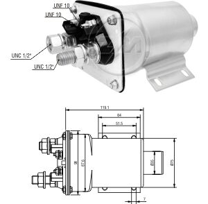 ΜΠΟΥΤΟΝ  ΜΙΖΑΣ   ZM 950  ΕΦΑΡΜΟΓΗ  DELCO