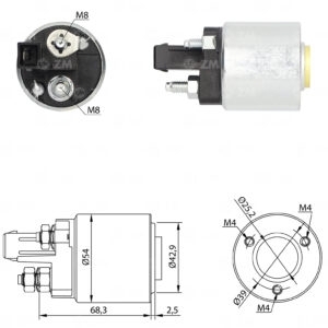 ΜΠΟΥΤΟΝ  MIZAΣ  ZM 5-492  ΕΦΑΡΜΟΓΗ  VALEO
