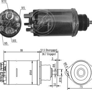 ΜΠΟΥΤΟΝ  ΜΙΖΑΣ  ZM  807  ΕΦΑΡΜΟΓΗ  DELCO